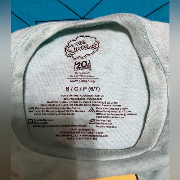 GUC‎ set of 2 tees. Skateboarding Bart Sz small - #839 - Picture 10 of 10